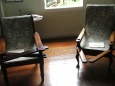 Grantley Adams' House chairs with leg-rests