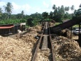 Sugar cane waste for firing the furnaces