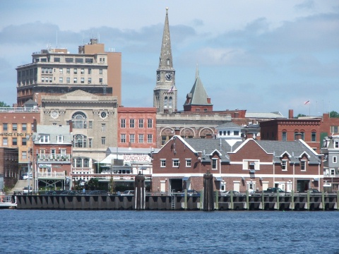 Connecticut from the sea