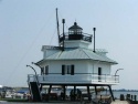 Hooper Point Lighthouse ashore